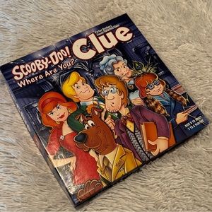 Scooby Doo! Where Are You? Hasbro Parker Bros & Clue Board Game 2003 Edition